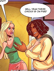 I think this was a bsd idea on that comic porn! Hell yeah these white chicks is on fire!