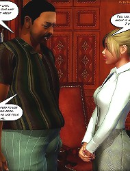 Young white cocksucker and black master 3d toon porn