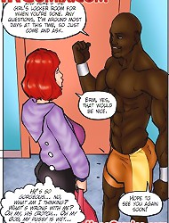 I can't stop thinking at these sex cartoons about his black monster cock