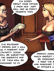 Cuckold comics. Excuse me sir, I`m looking for sheriff Cockburn and his monster dick