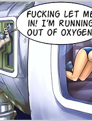 Fucking cartoon bitch let me in! I'm running out of oxygen and won't fuck you in all holes!