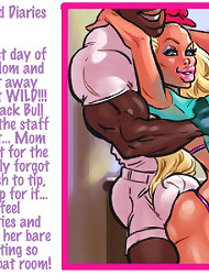 She let him feel up her huge titties on black xxx cartoons and grind his cock on her bare ass