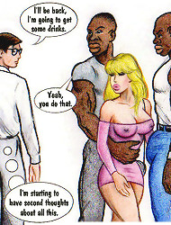 White slutty wife wants big black cocks erotic comics